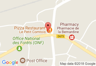 Plan de localisation de Baulier Philippe