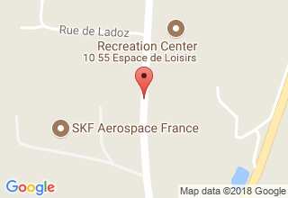 Plan de localisation de LA COMTOISE DES VIANDES