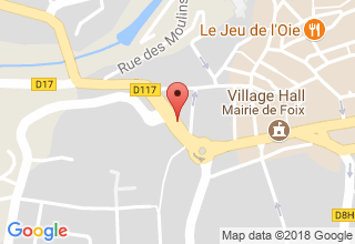 Plan de localisation de Navarette Christophe
