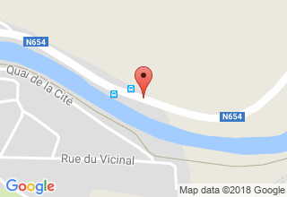 Plan de localisation de Scarpe