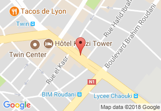 Plan de localisation de L.V. Informatique