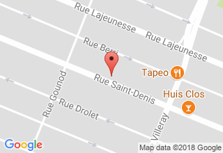 Plan de localisation de Temps Libre Shoes
