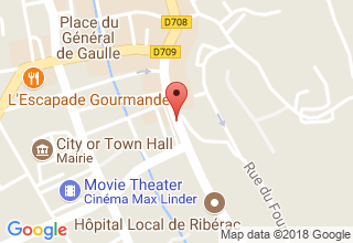 Plan de localisation de Bonnet Thierry