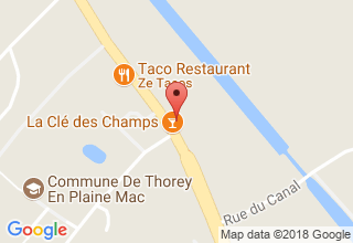 Plan de localisation de CLERMONT