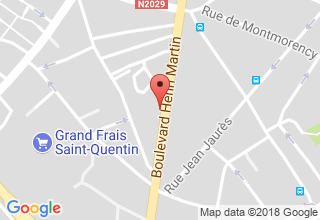 Plan de localisation de Allo Pizza