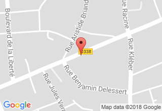 Plan de localisation de Casa Pizza
