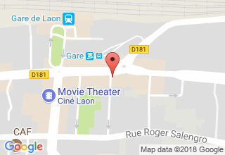 Plan de localisation de La Pizza