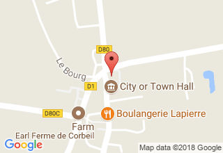 Plan de localisation de Lapierre Daniel