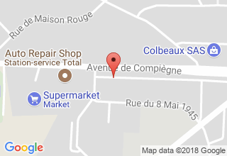Plan de localisation de Mia Pizza