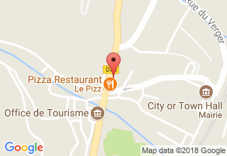 Plan de localisation de Pizz' Burger