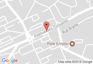 Plan de localisation de Pizza-Chrono