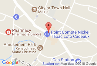 Plan de localisation de Miart Ghislain
