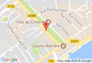 Plan de localisation de BOCCACCIO Angelo