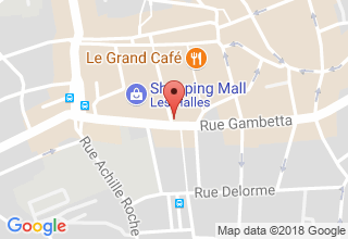 Plan de localisation de Café des Halles