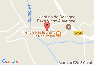 Plan de localisation de Chez Monique