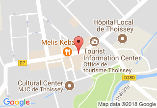 Plan de localisation de Le Colisée
