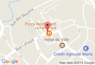 Plan de localisation de Le Parvis Sud