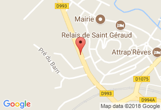 Plan de localisation de Les Tilleuls