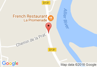 Plan de localisation de Restaurant La Promenade