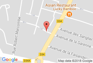 Plan de localisation de Presto Services