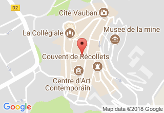 Plan de localisation de Restaurant Vitamines