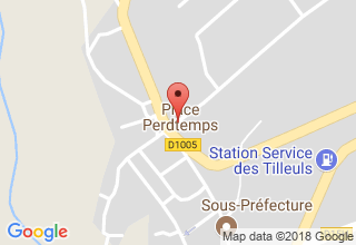 Plan de localisation de Rozet Louis