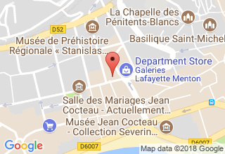 Plan de localisation de Roccia René