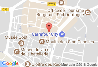 Plan de localisation de La Mama
