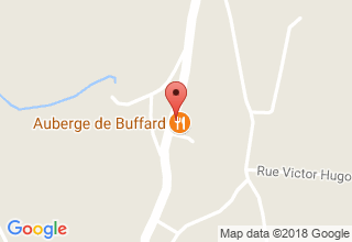 Plan de localisation de Auberge de Buffard