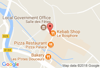 Plan de localisation de JODASANDE