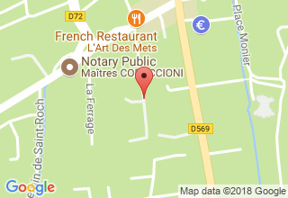 Plan de localisation de Alarcon Laurent
