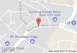 Plan de localisation de Poivre Rouge