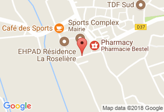 Plan de localisation de Le Barbasan