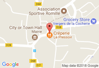 Plan de localisation de Le Pressoir