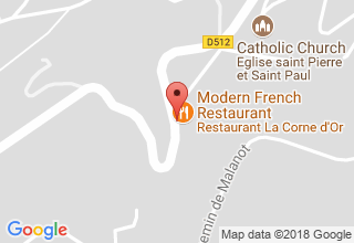 Plan de localisation de Restaurant la Corne d'Or