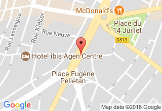 Plan de localisation de Universal Cahoua