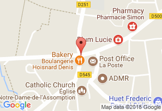 Plan de localisation de Restaurant Le Musse-Pot