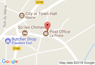 Plan de localisation de L'Oasis