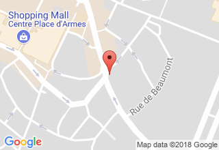 Plan de localisation de La Concorde Tabac
