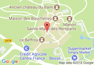 Plan de localisation de Comic