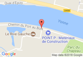 Plan de localisation de Le Rive Gauche