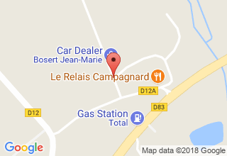 Plan de localisation de La Mezza Luna