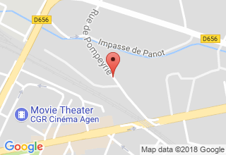 Plan de localisation de Compass Group France