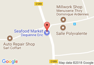 Plan de localisation de Friterie Franco