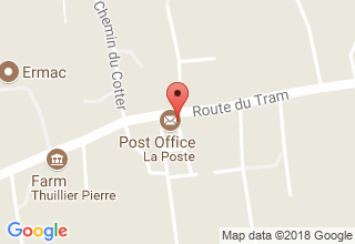 Plan de localisation de Le Café Du Rond Point