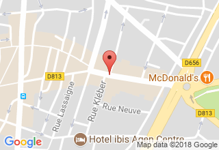 Plan de localisation de Génération Sandwichs