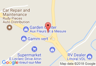 Plan de localisation de Pom Frites
