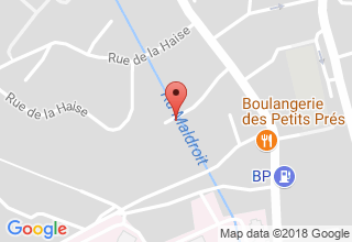 Plan de localisation de La Haise