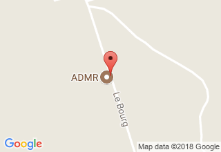 Plan de localisation de Admr (Aide à Domicile en Milieu Rural)