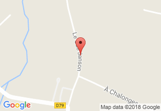 Plan de localisation de Commereuc Mickaël